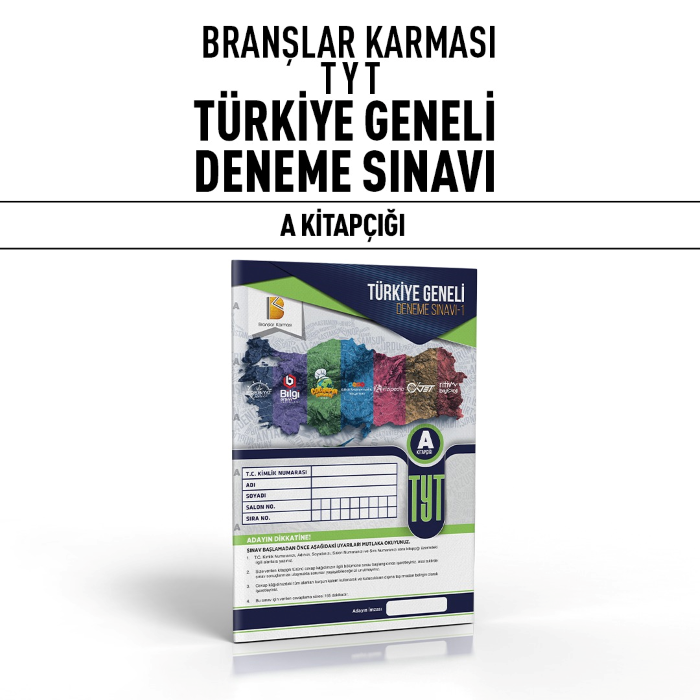 BRANŞLAR KRM TYT TÜRKİYE GENELİ SNV 1-A - 2024-25